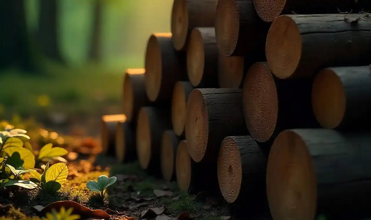 pripremljena drva za cepanje-oprema za šumarstvo